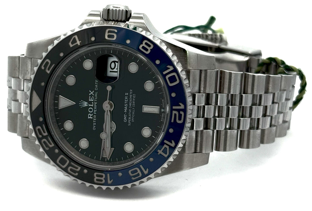 Pre-Owned Rolex GMT-Master II 126710BLNR Batgirl, Stainless Steel Watch 40mm, S108312
