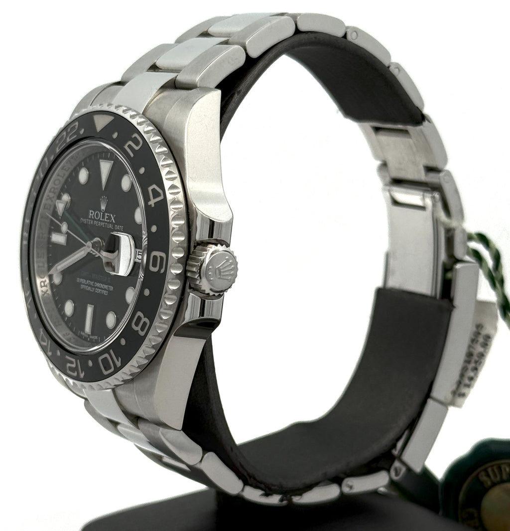 Pre-Owned Rolex GMT-Master II 116710LN, Stainless Steel Watch 40mm, S16098