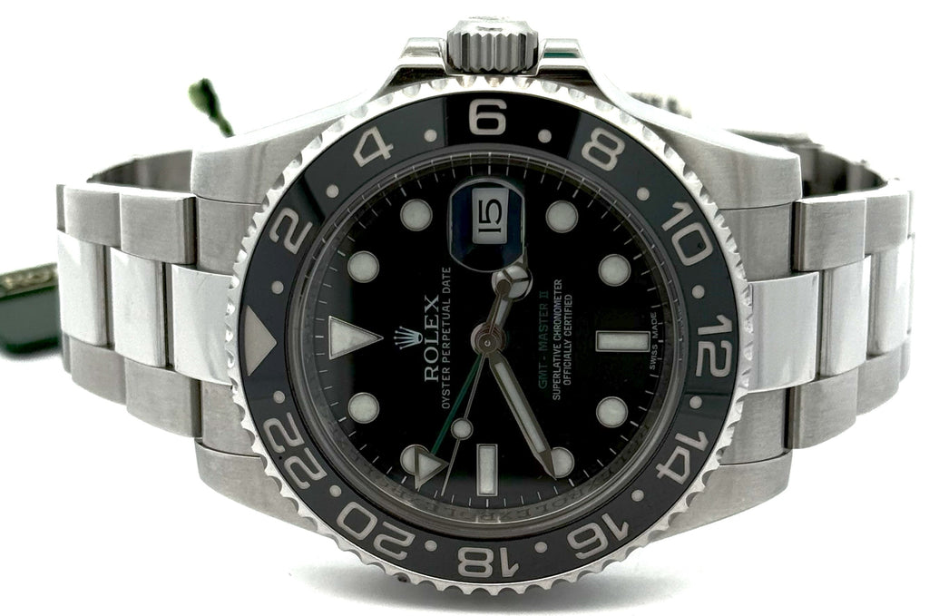 Pre-Owned Rolex GMT-Master II 116710LN, Stainless Steel Watch 40mm, S16098