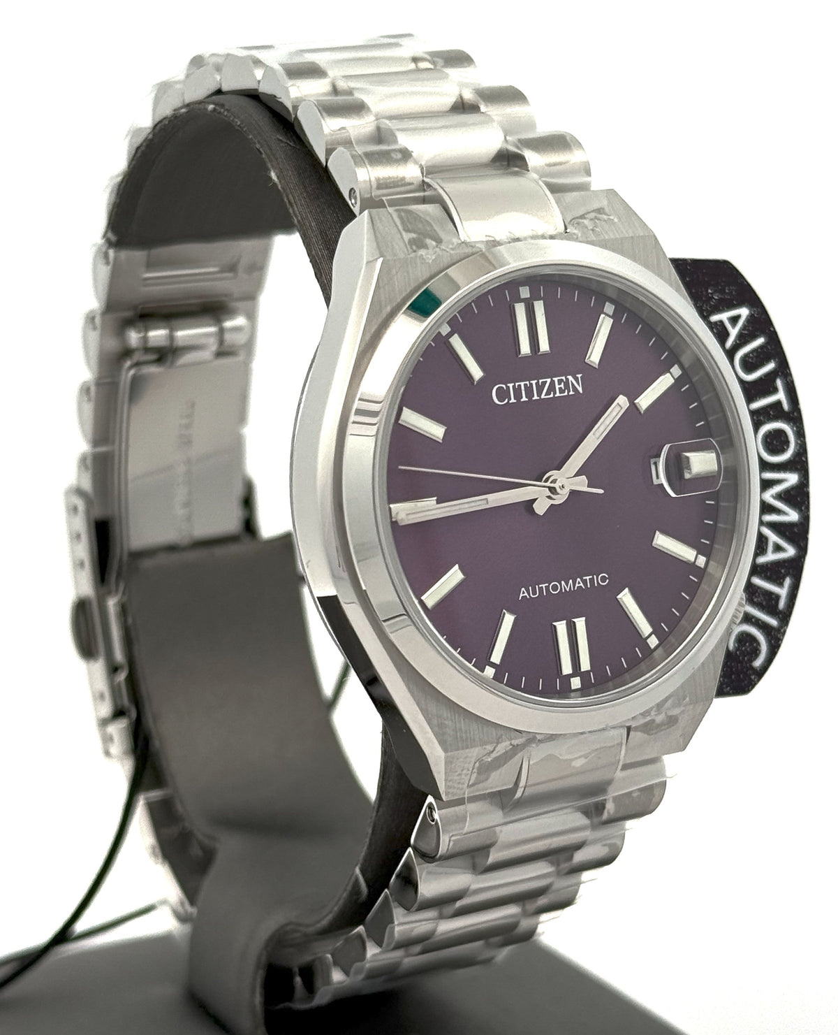 Citizen TSUYOSA Automatic Stainless Steel Purple dial 37mm Watch, NJ0200-50W