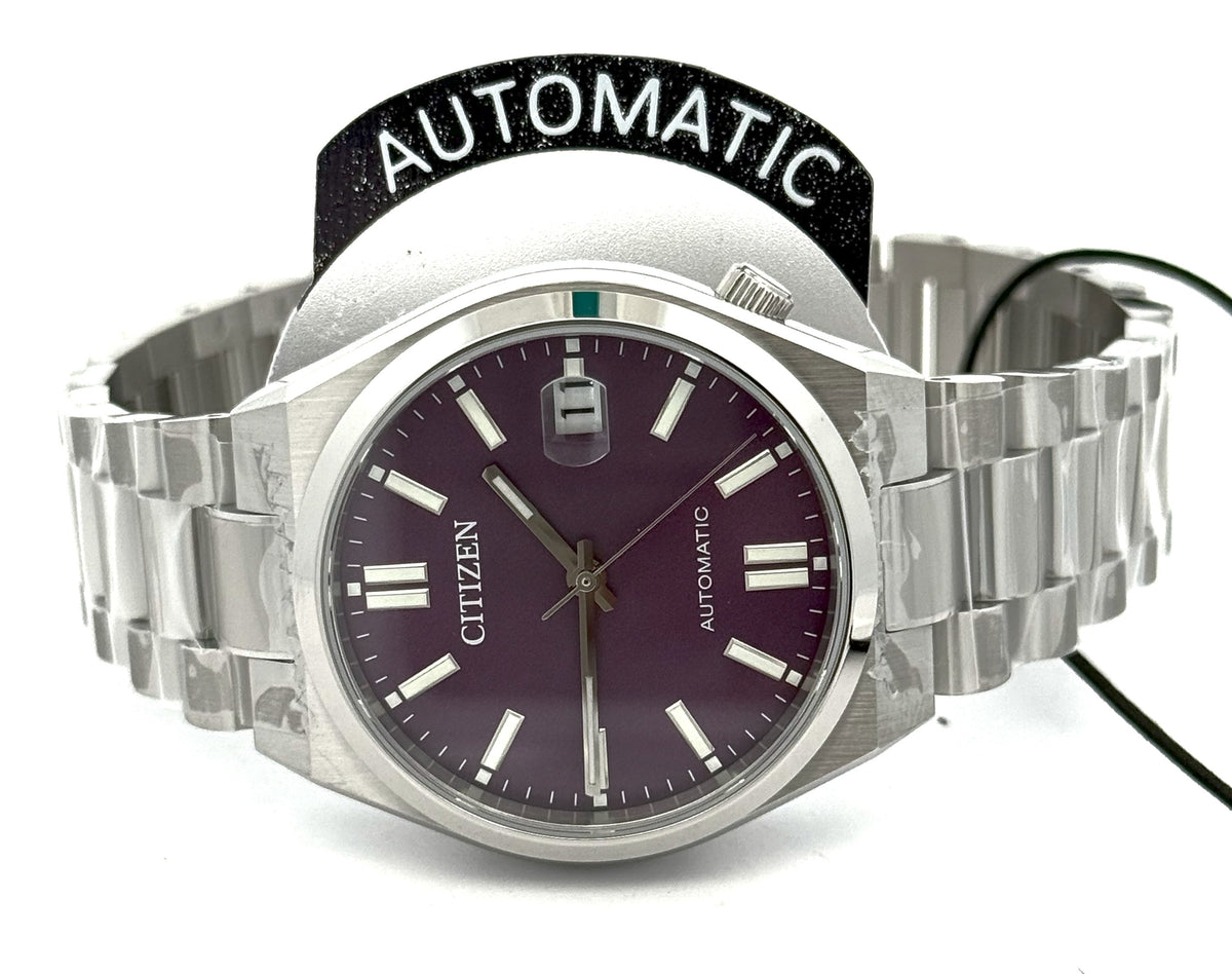 Citizen TSUYOSA Automatic Stainless Steel Purple dial 37mm Watch, NJ0200-50W