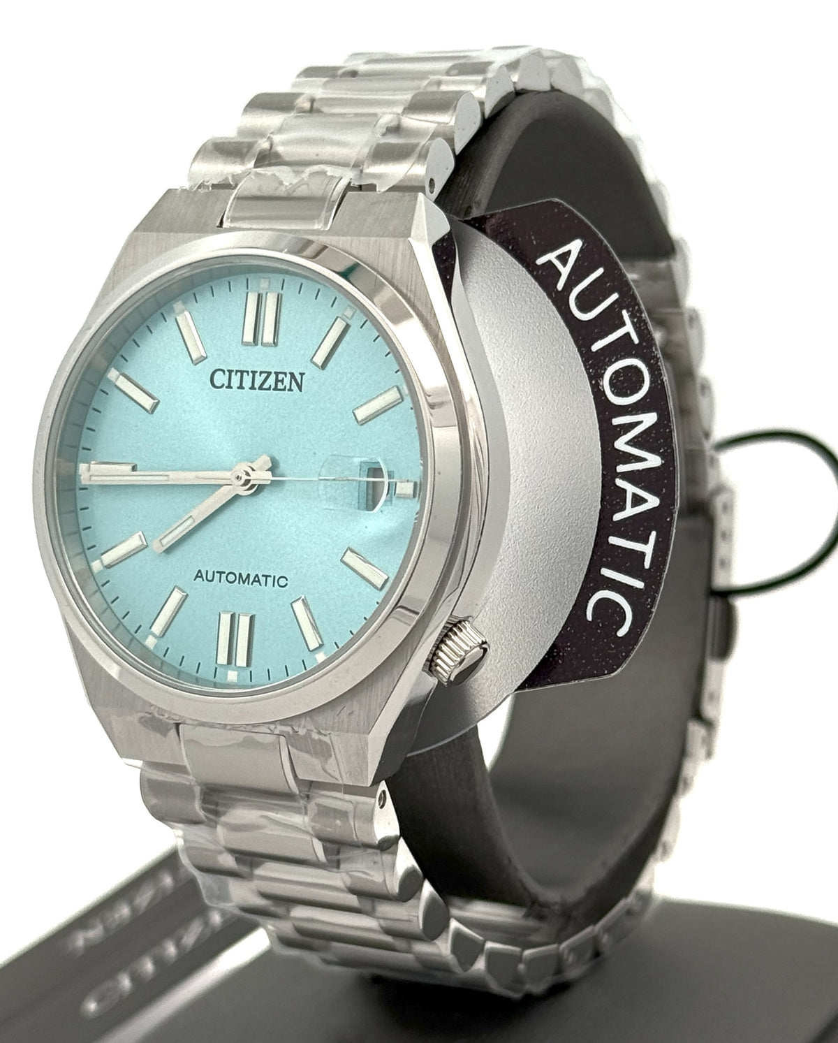 Citizen TSUYOSA Automatic Stainless Steel Blue Dial 37mm Watch, NJ0200-50L