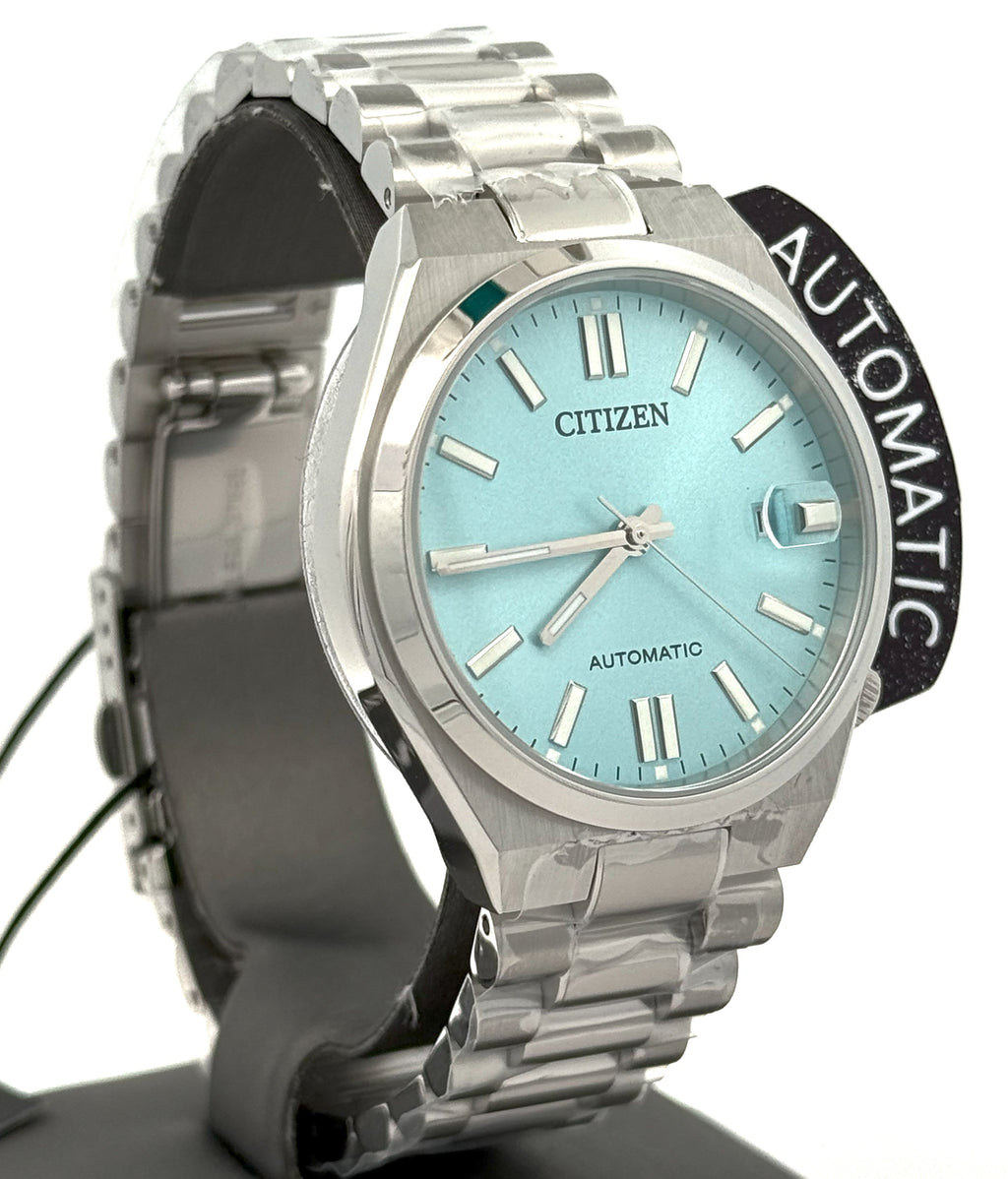 Citizen TSUYOSA Automatic Stainless Steel Blue Dial 37mm Watch, NJ0200-50L