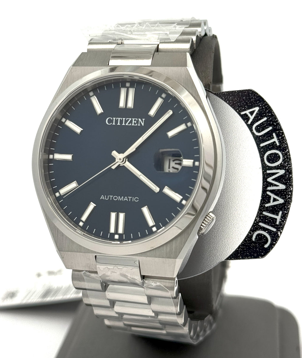 Citizen TSUYOSA Automatic Stainless Steel Blue Dial 40mm Watch, NJ0150-56L