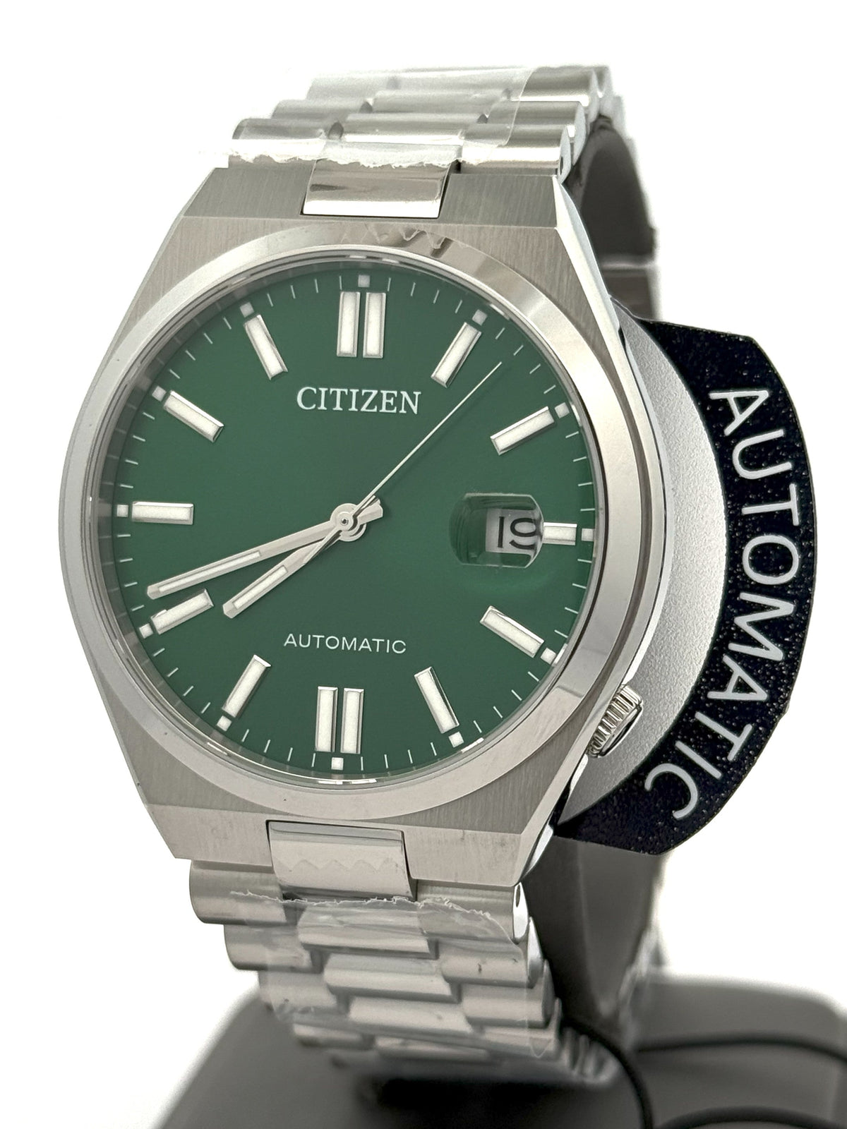Citizen TSUYOSA Automatic Stainless Steel Green Dial 40mm Watch, NJ0150-56X