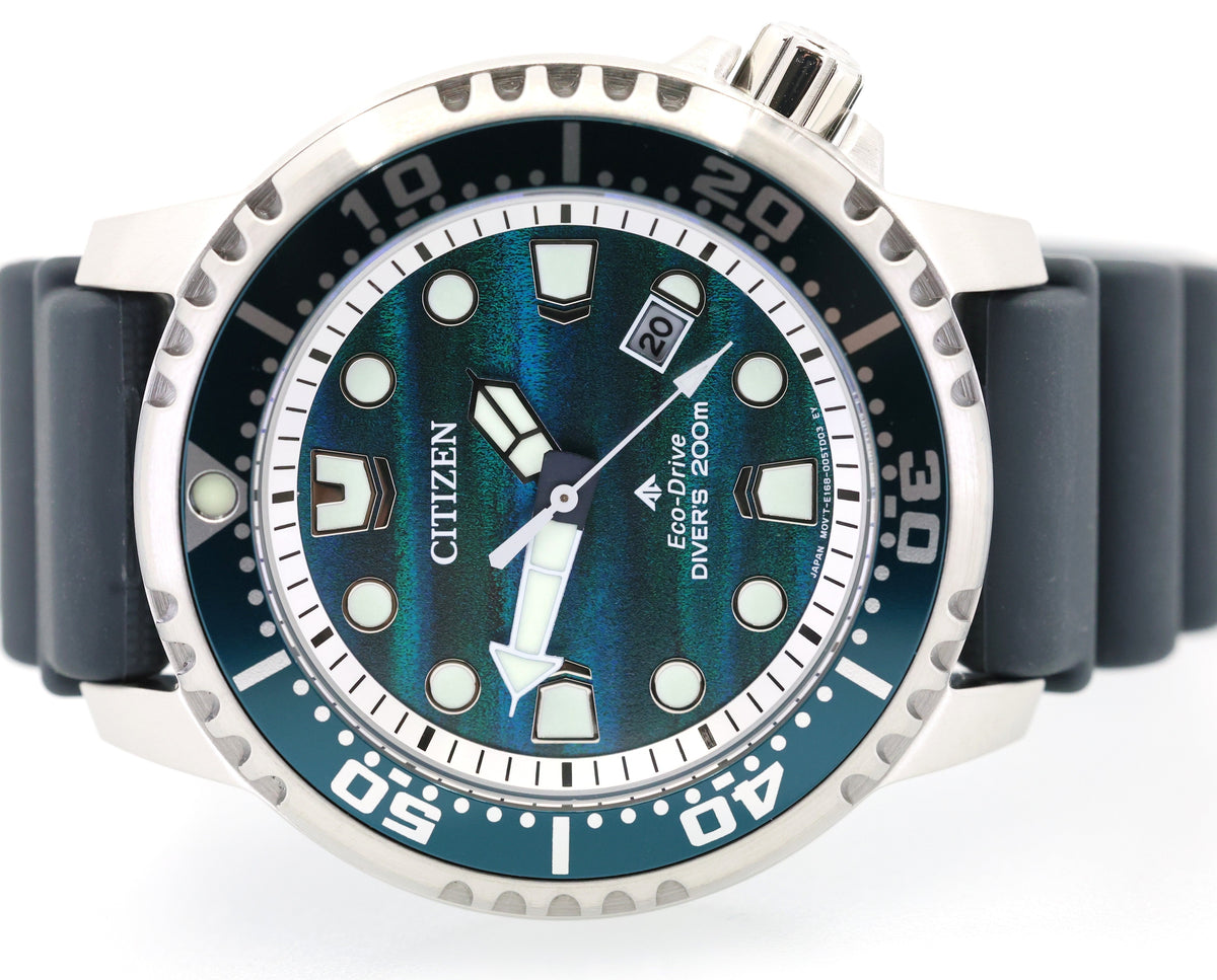 Citizen Promaster Dive Blue Dial 44mm, BN0167-09W, Box/Card