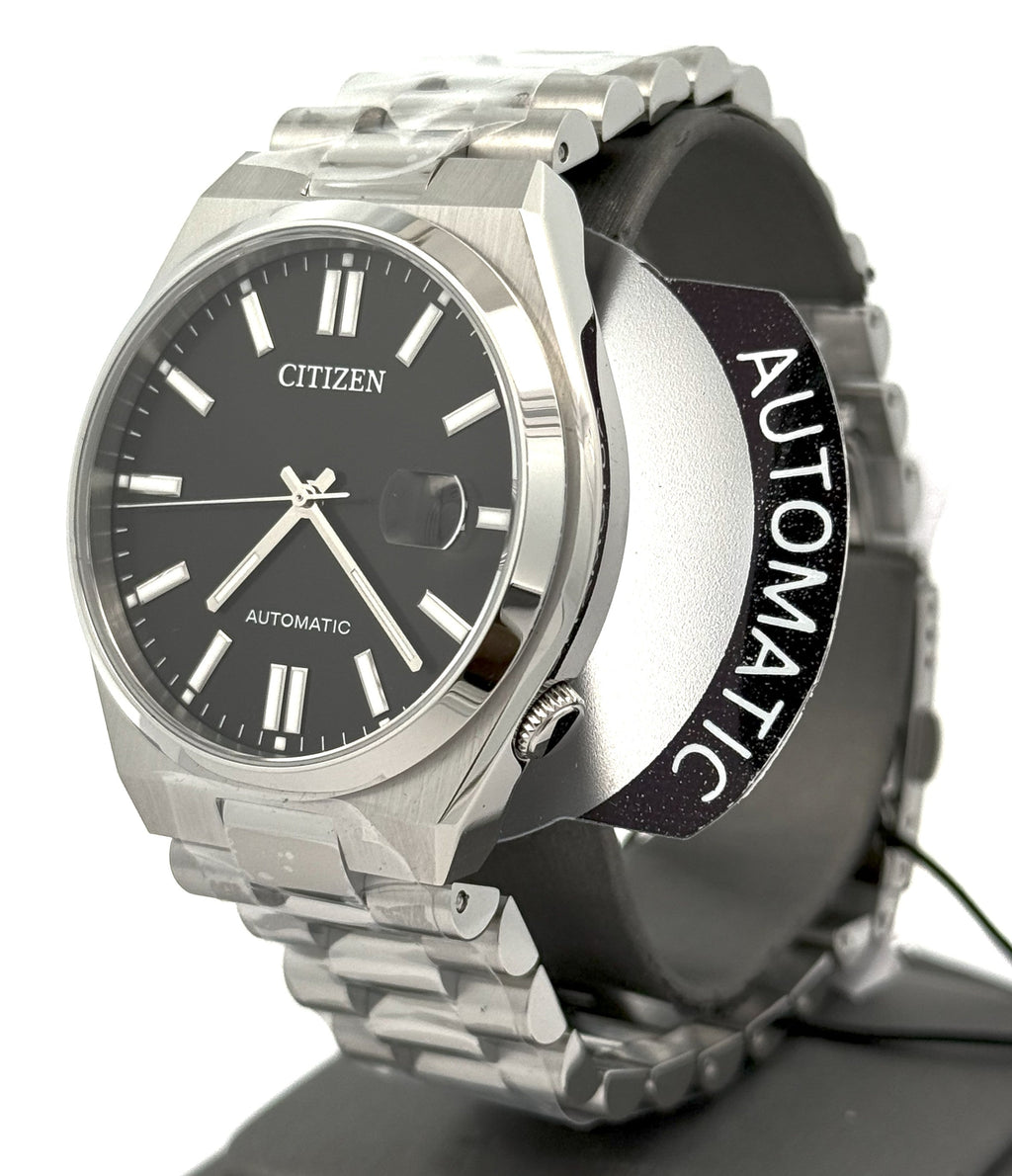 Citizen TSUYOSA Automatic Stainless Steel Black Dial 40mm Watch, NJ0150-56E