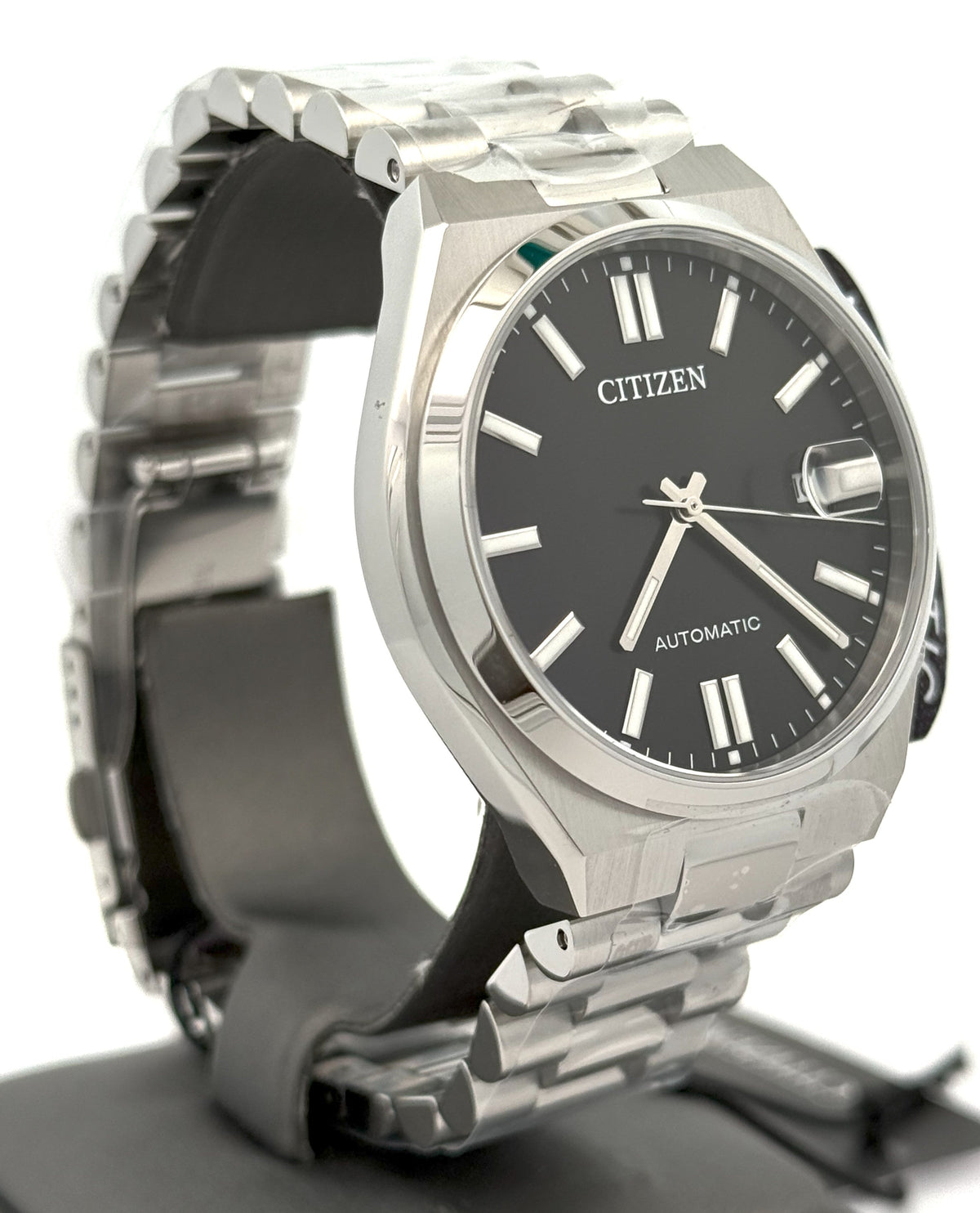 Citizen TSUYOSA Automatic Stainless Steel Black Dial 40mm Watch, NJ0150-56E