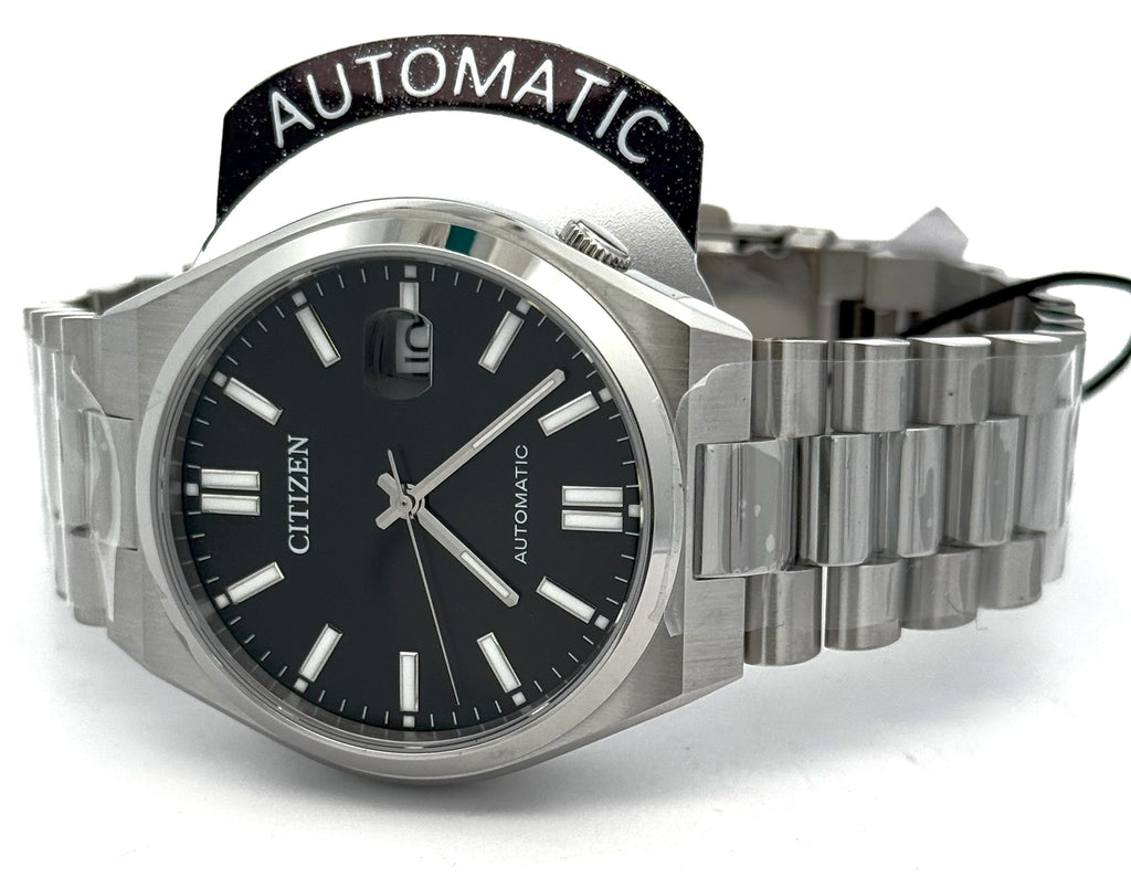 Citizen TSUYOSA Automatic Stainless Steel Black Dial 40mm Watch, NJ0150-56E