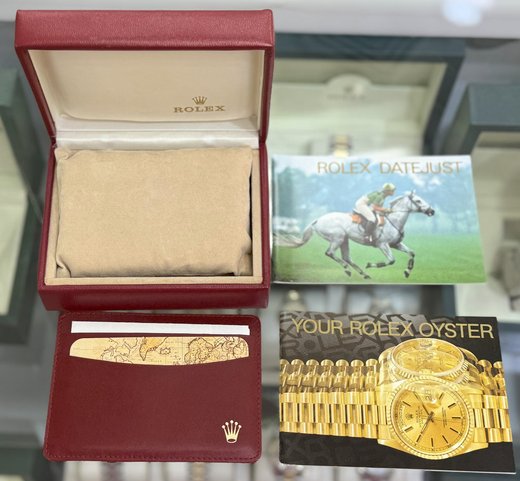 VINTAGE ROLEX WATCH BOX MONTRES ROLEX S.A.GENEVE SUISSE 14.00.02 (Pre-owned)