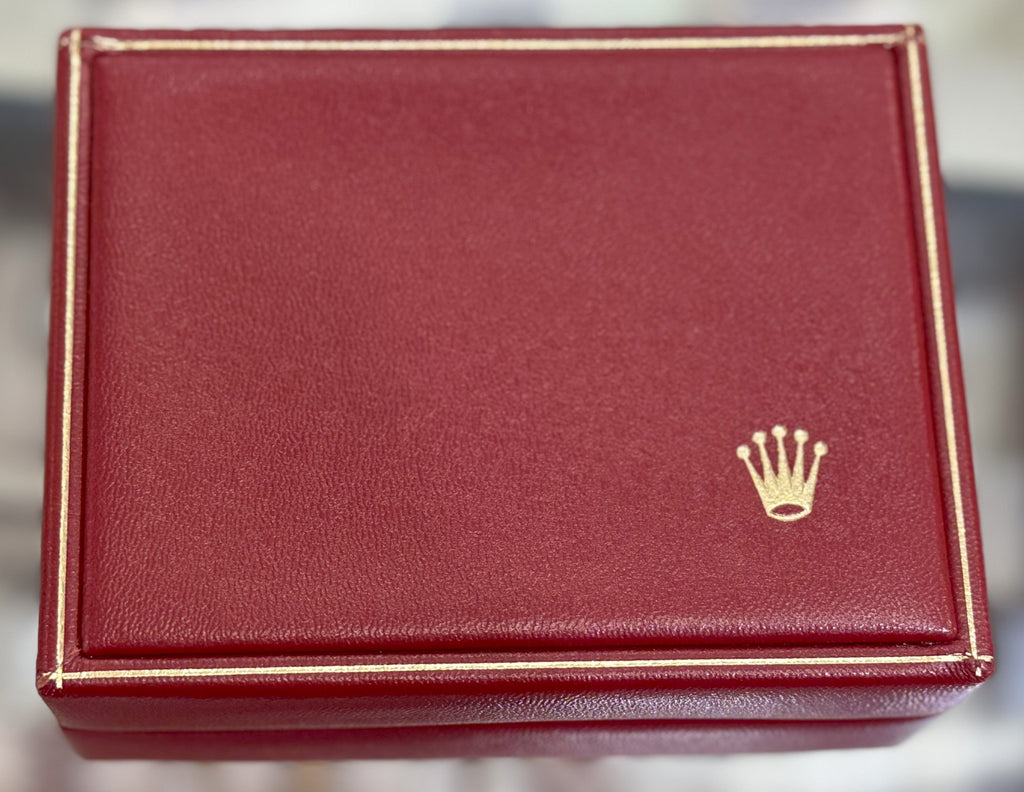 VINTAGE ROLEX WATCH BOX MONTRES ROLEX S.A.GENEVE SUISSE 14.00.02 (Pre-owned)