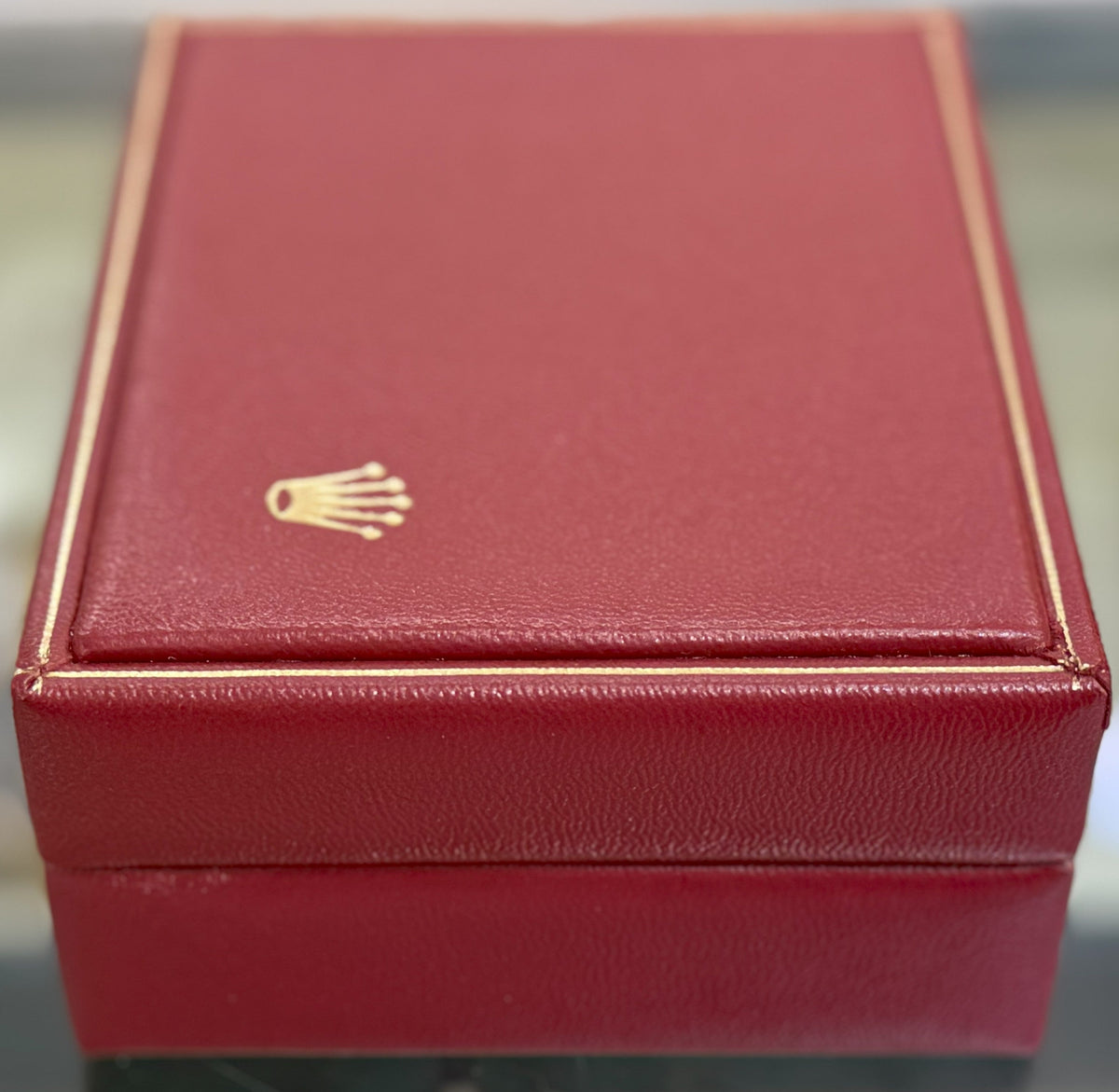 VINTAGE ROLEX WATCH BOX MONTRES ROLEX S.A.GENEVE SUISSE 14.00.02 (Pre-owned)