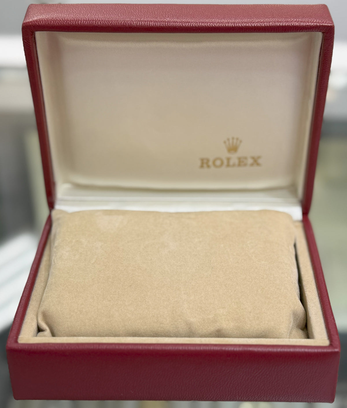 VINTAGE ROLEX WATCH BOX MONTRES ROLEX S.A.GENEVE SUISSE 14.00.02 (Pre-owned)