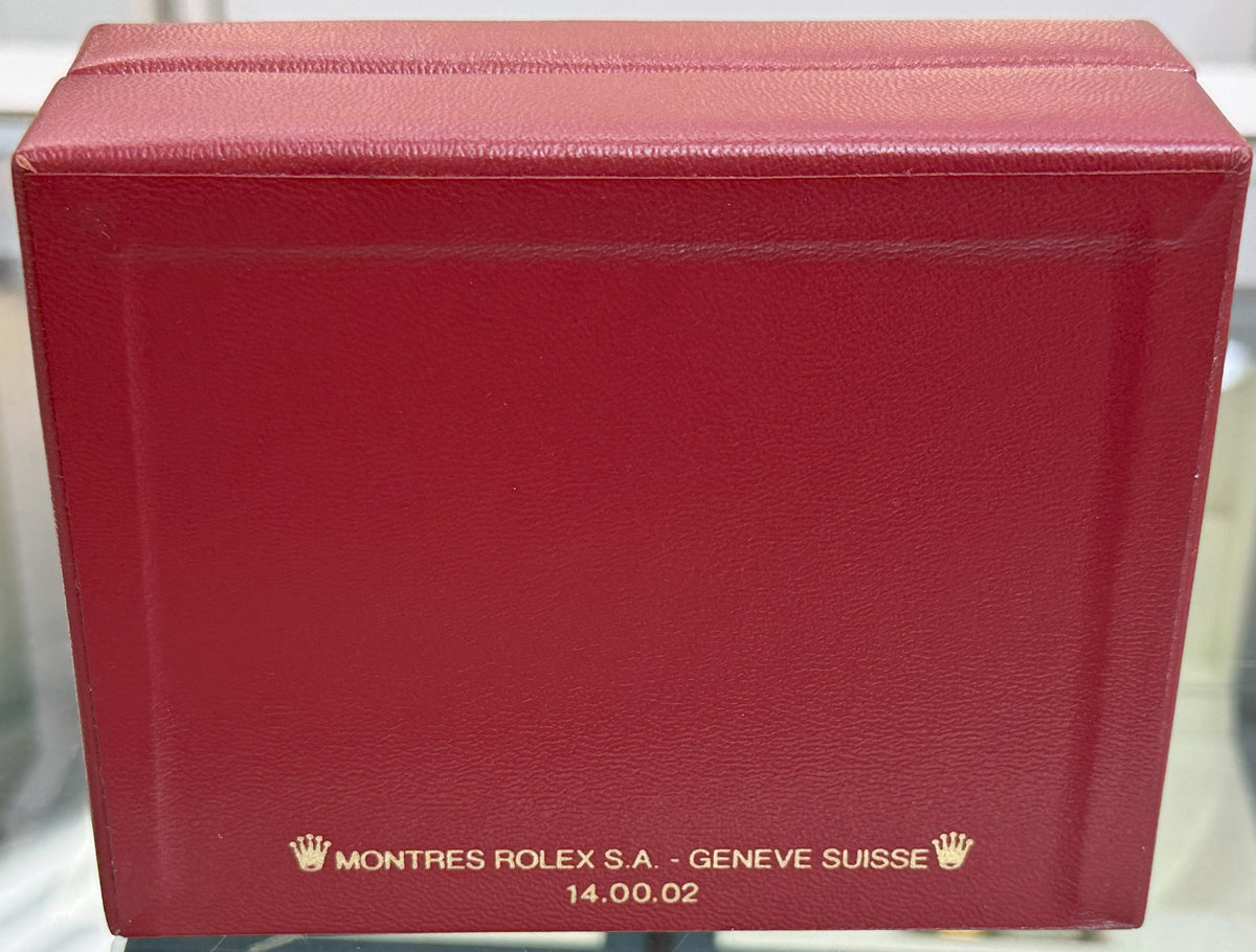 VINTAGE ROLEX WATCH BOX MONTRES ROLEX S.A.GENEVE SUISSE 14.00.02 (Pre-owned)
