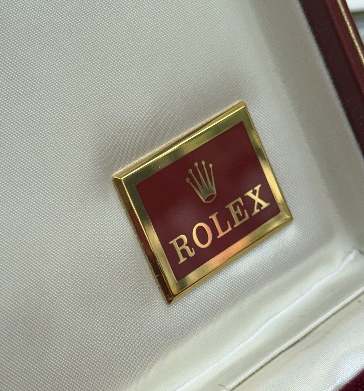VINTAGE ROLEX WATCH BOX MONTRES ROLEX S.A.GENEVE SUISSE 60.01.2 (Pre-owned)