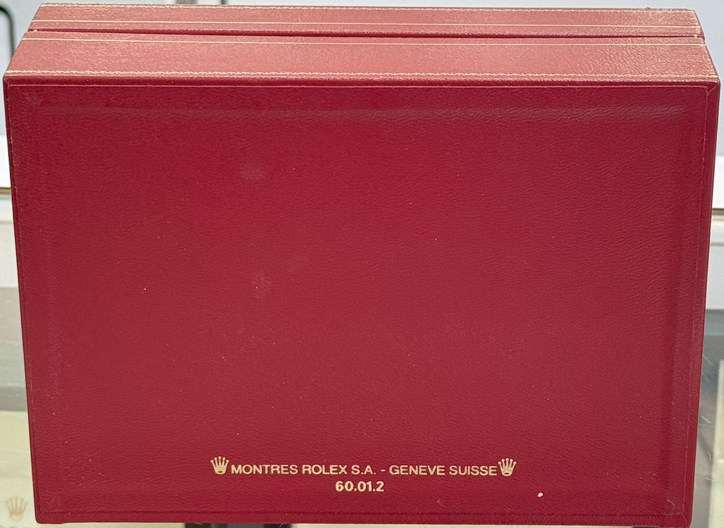 VINTAGE ROLEX WATCH BOX MONTRES ROLEX S.A.GENEVE SUISSE 60.01.2 (Pre-owned)
