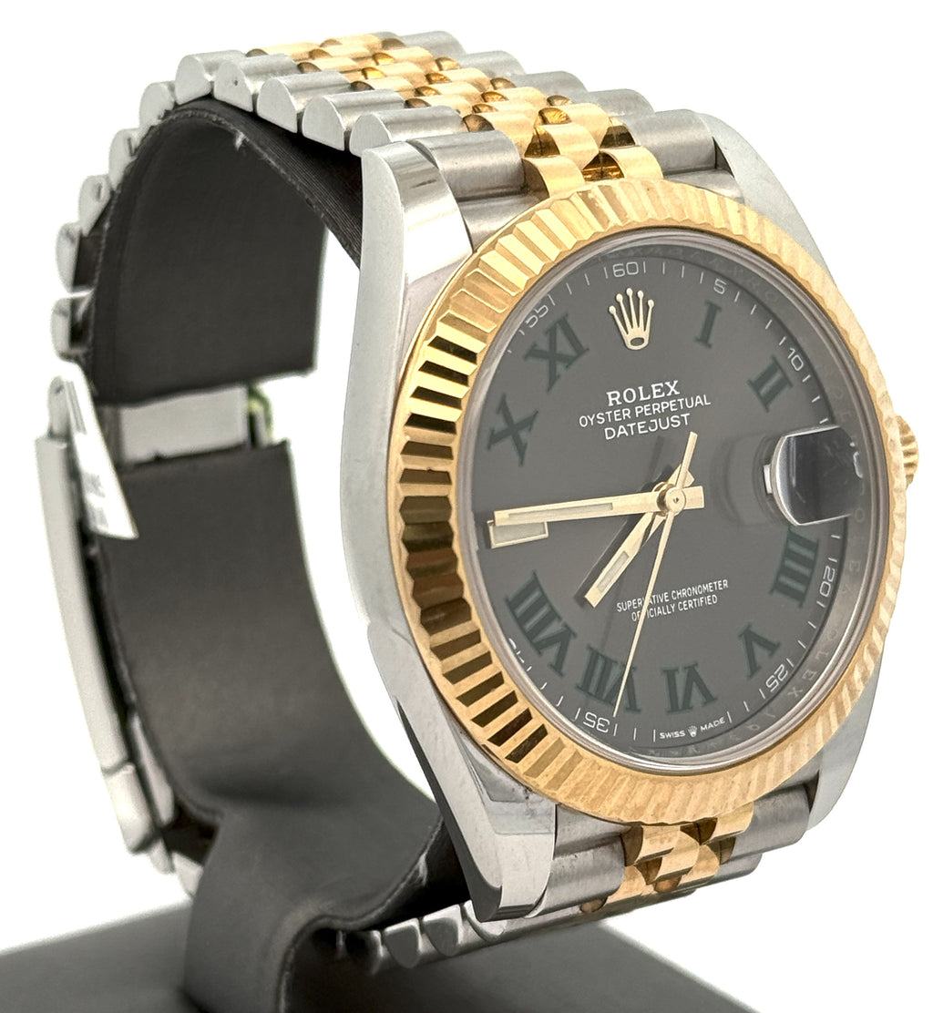 Pre-Owned Rolex Datejust 41mm, 2 tone 18k Yellow Gold Watch, 126333, S16465