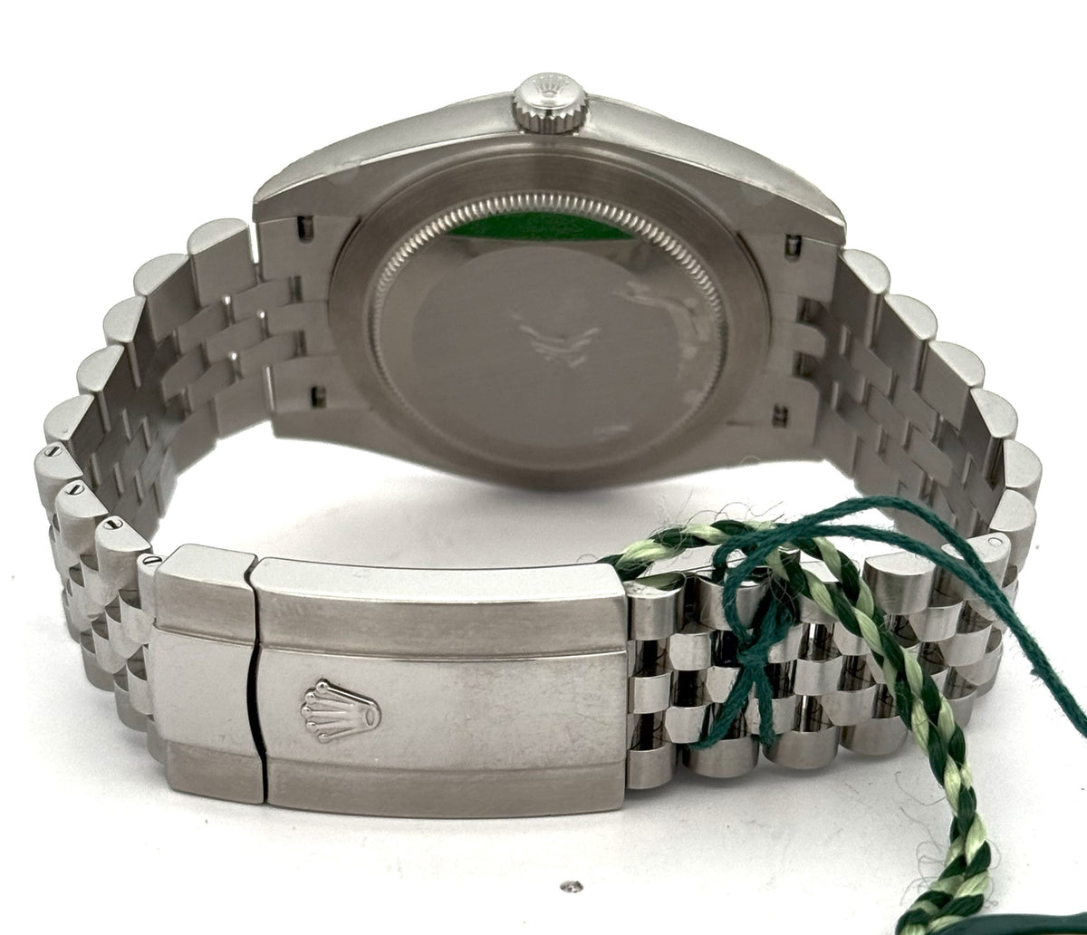 Pre-Owned Rolex Datejust 41mm SS Watch 126300 Smooth bezel, S106464
