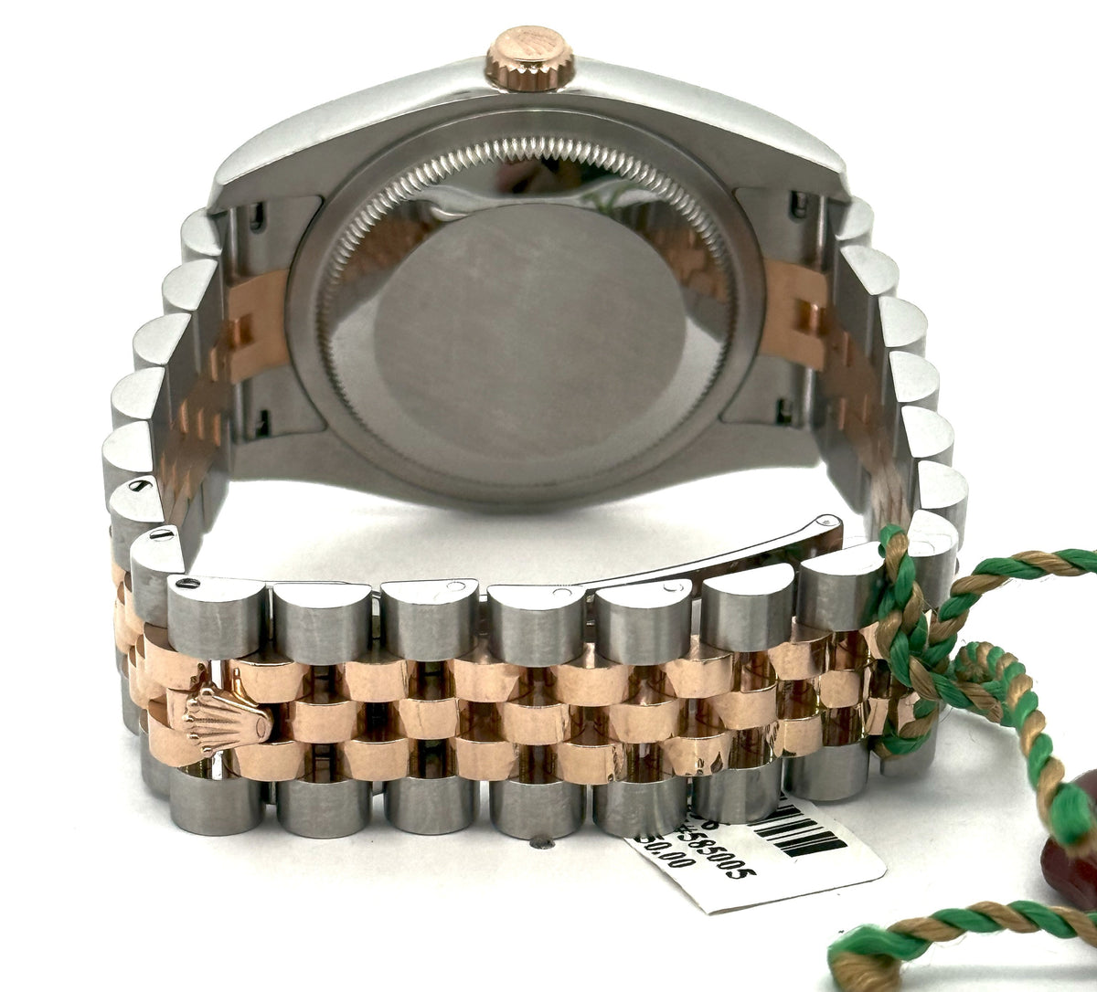 Pre-owned Rolex Datejust 36mm Sand Dust Dial - 116231 - Rose Gold/Steel S108296