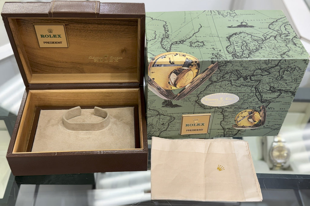 VINTAGE ROLEX WATCH BOX MONTRES ROLEX S.A.GENEVE SUISSE 71.00.06 (Pre-owned)