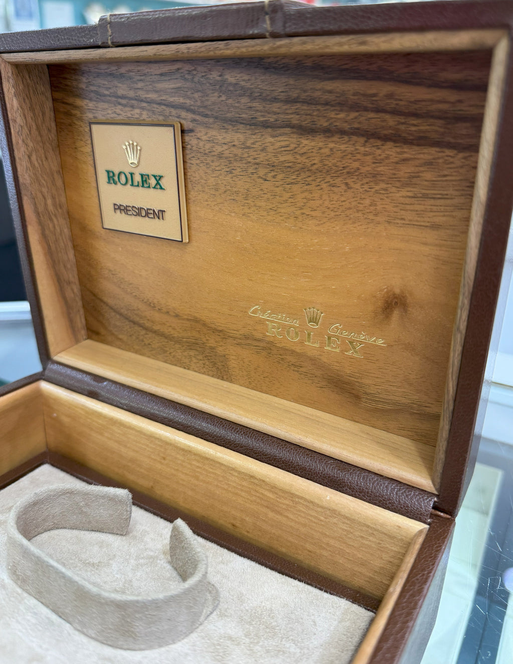 VINTAGE ROLEX WATCH BOX MONTRES ROLEX S.A.GENEVE SUISSE 71.00.06 (Pre-owned)