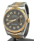 Pre-owned Rolex Datejust 36mm Bronze Dial - 16233- Yellow Gold/Steel S15649