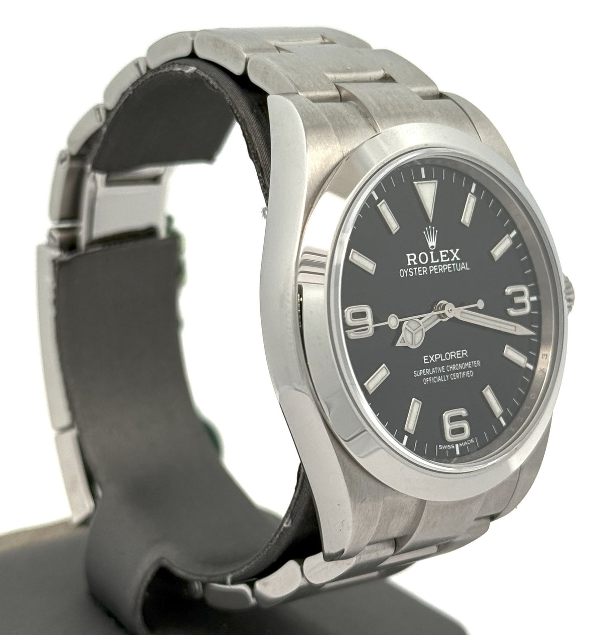 Pre-Owned Rolex Explorer 39mm Stainless Steel Watch 214270, S108475