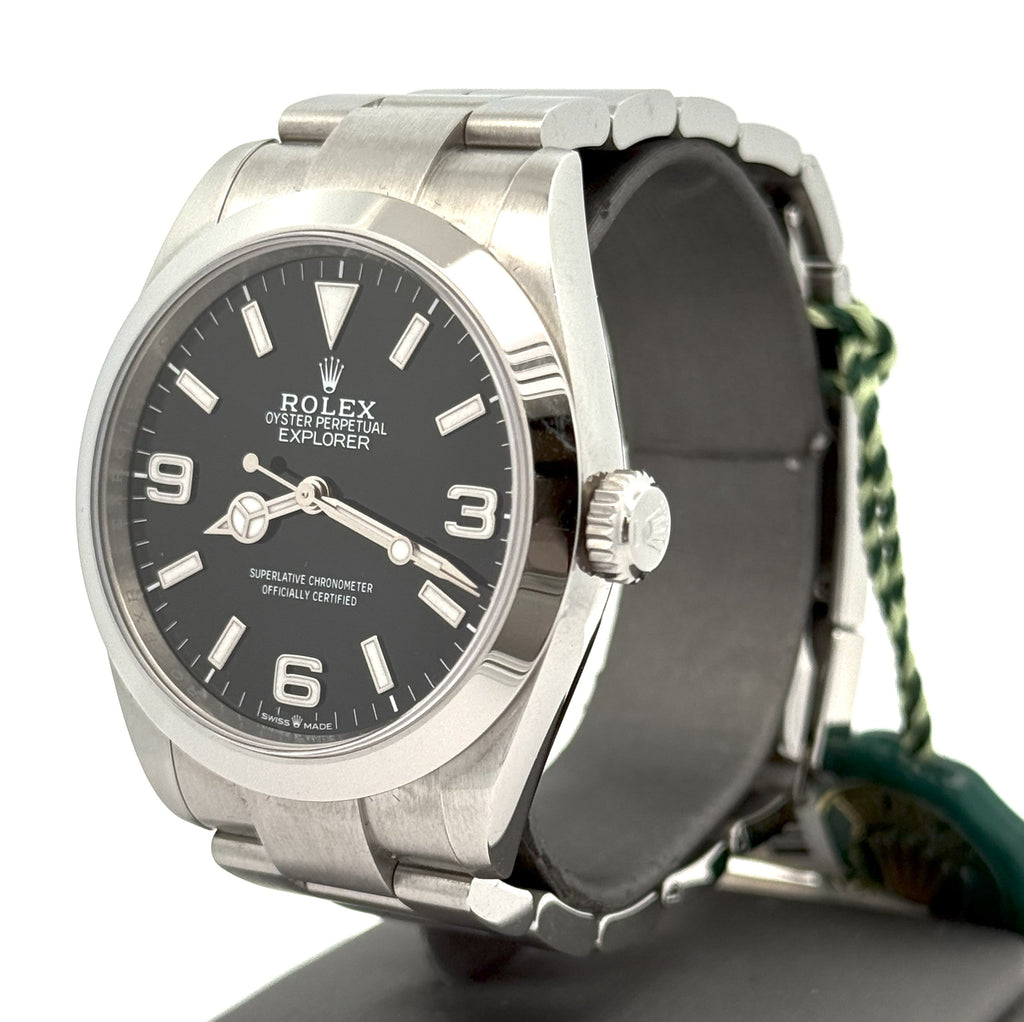 Pre-Owned Rolex Explorer 40mm Stainless Steel Watch 224270, S108600