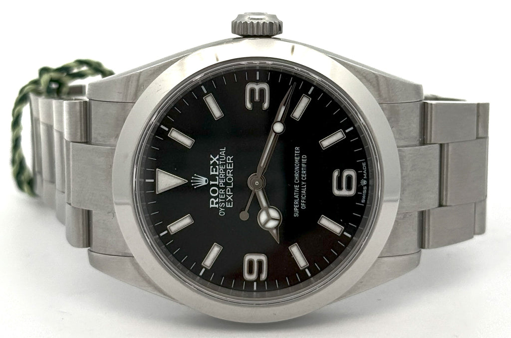 Pre-Owned Rolex Explorer 40mm Stainless Steel Watch 224270, S108600
