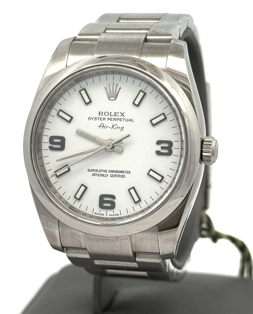 Pre-Owned Rolex Air-King 34mm 114200 Watch, S15819