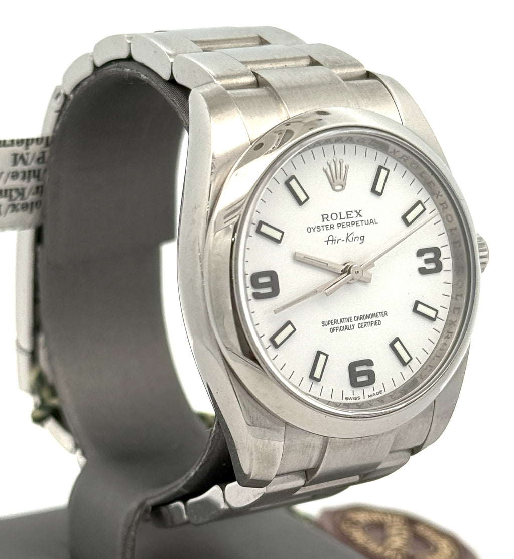 Pre-Owned Rolex Air-King 34mm 114200 Watch, S15819