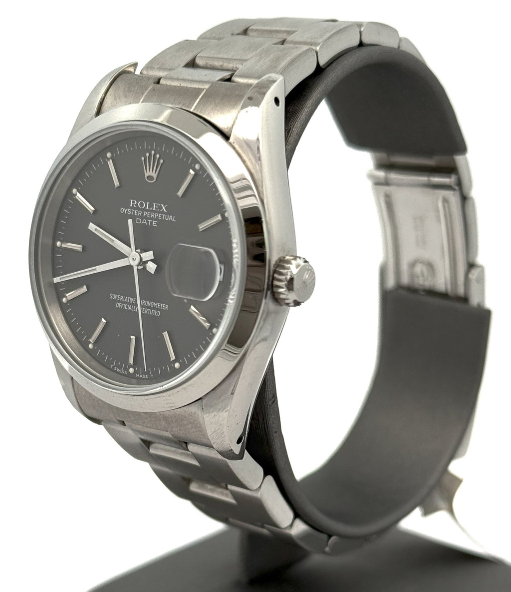 Pre-Owned Rolex Oyster Perpetual Date 34mm 15200 Watch, S108486