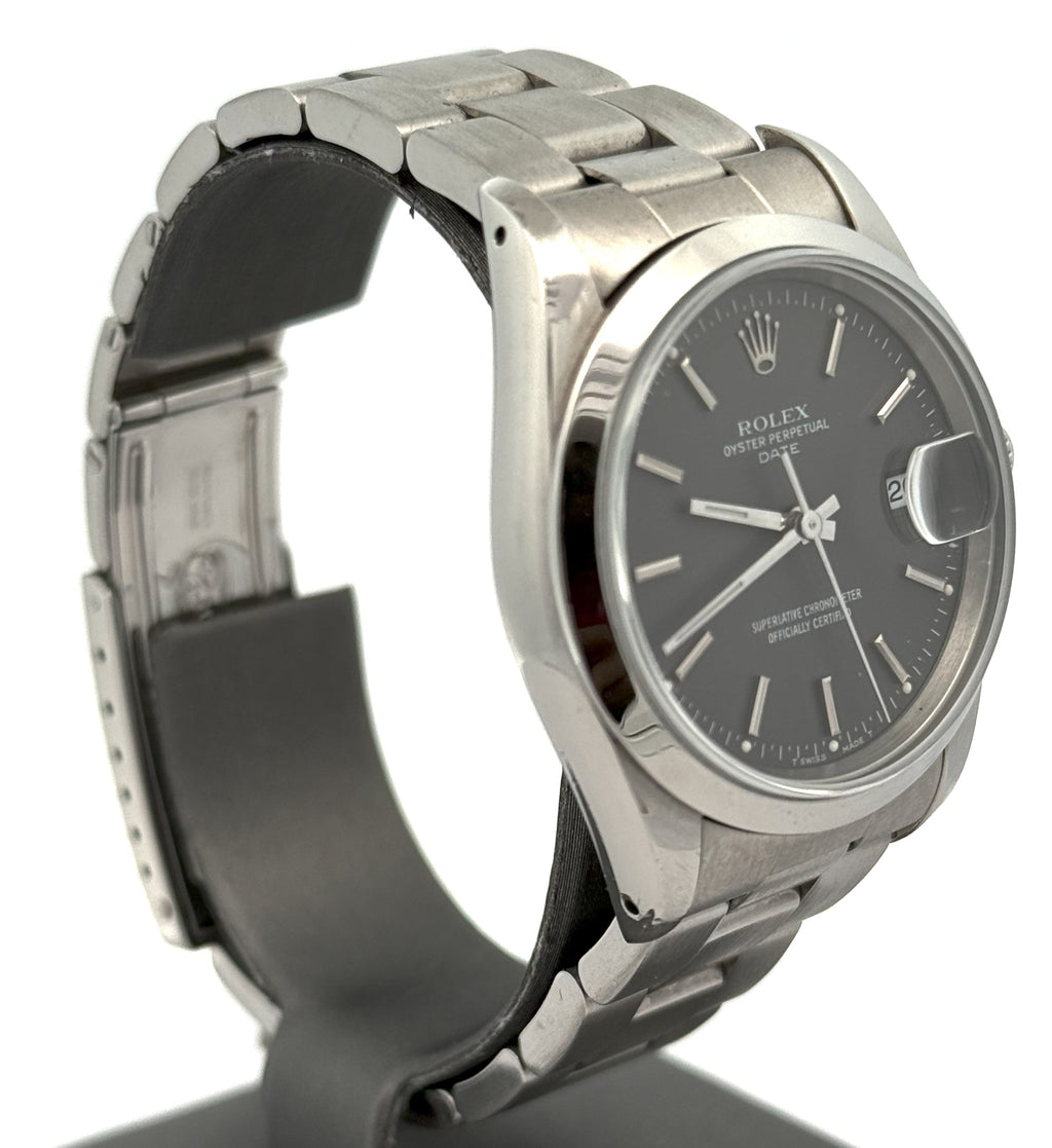 Pre-Owned Rolex Oyster Perpetual Date 34mm 15200 Watch, S108486