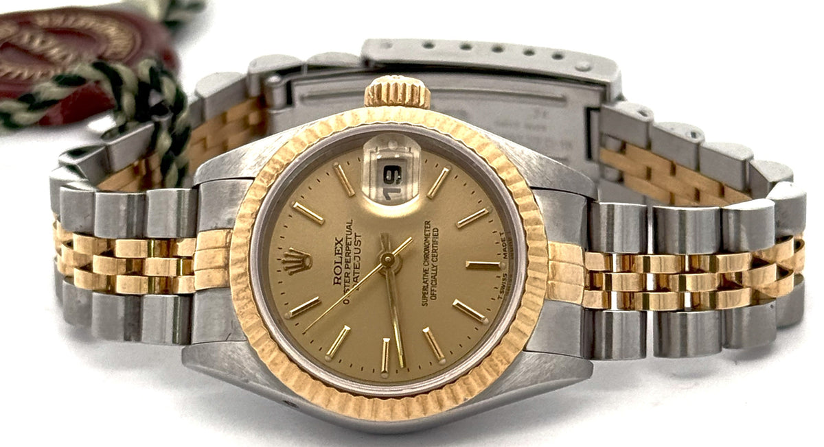 Pre-Owned Rolex Lady-Datejust - Champagne Dial - 69173 Watch, S107588
