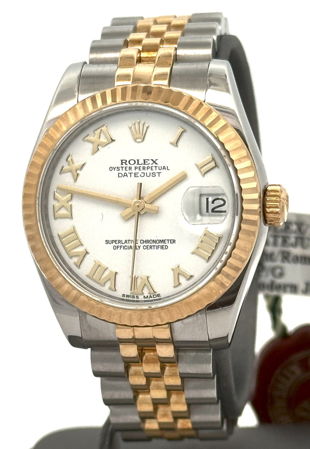 Pre-Owned Rolex Datejust 31mm - White Dial - 178273 Watch, S16305