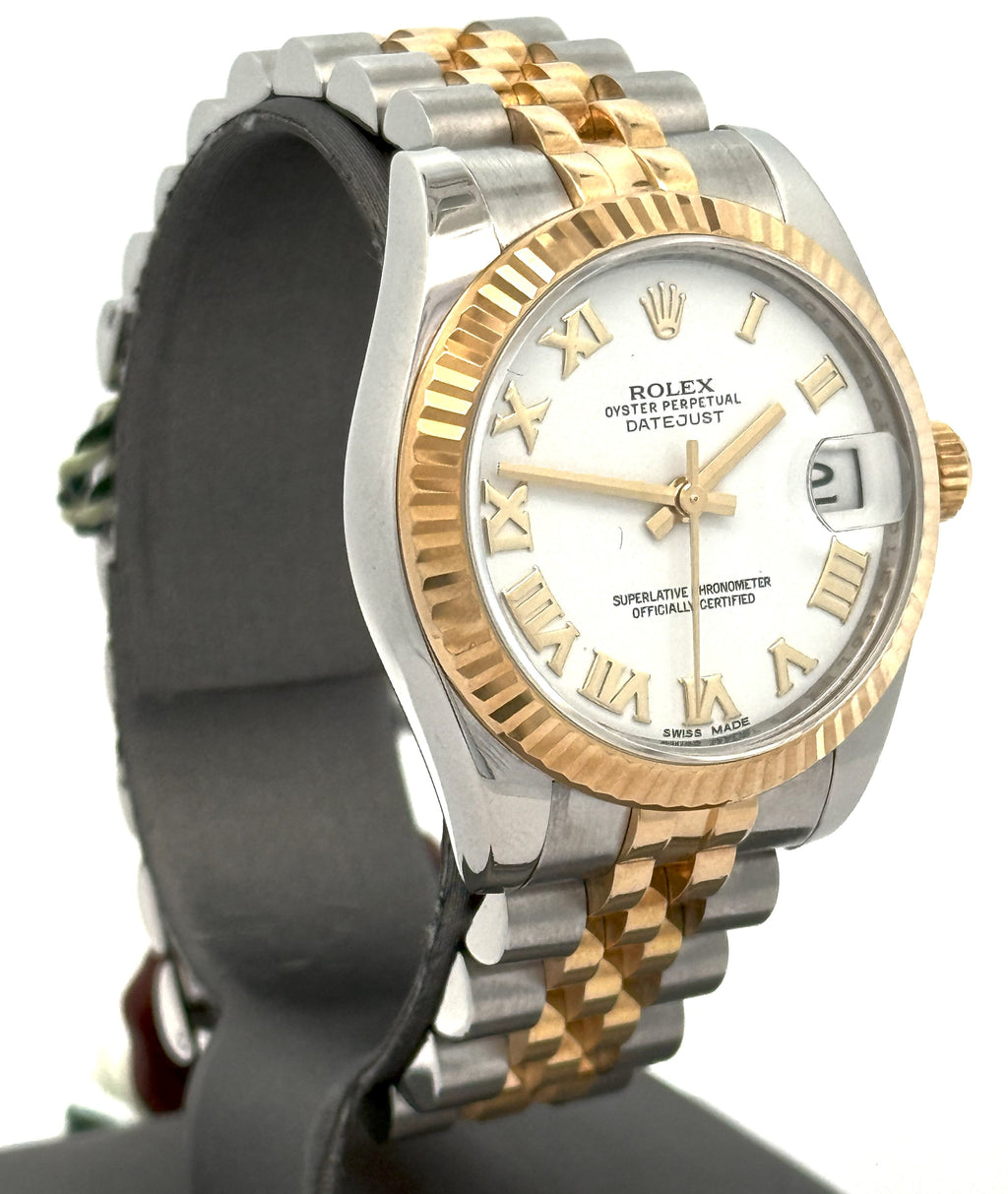 Pre-Owned Rolex Datejust 31mm - White Dial - 178273 Watch, S16305