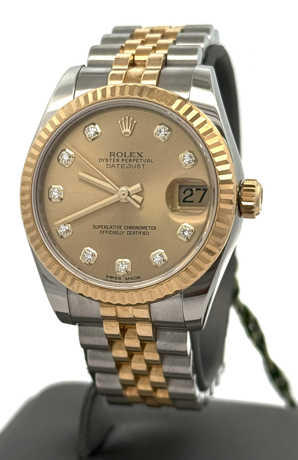 Pre-Owned Rolex Datejust 31mm - Champagne Dial - 178273 Watch, S16025