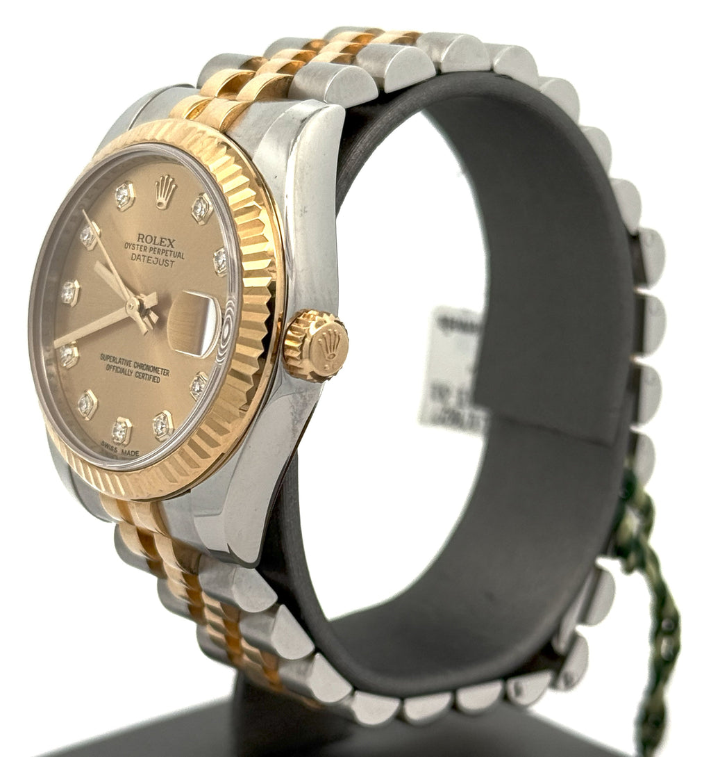 Pre-Owned Rolex Datejust 31mm - Champagne Dial - 178273 Watch, S16025