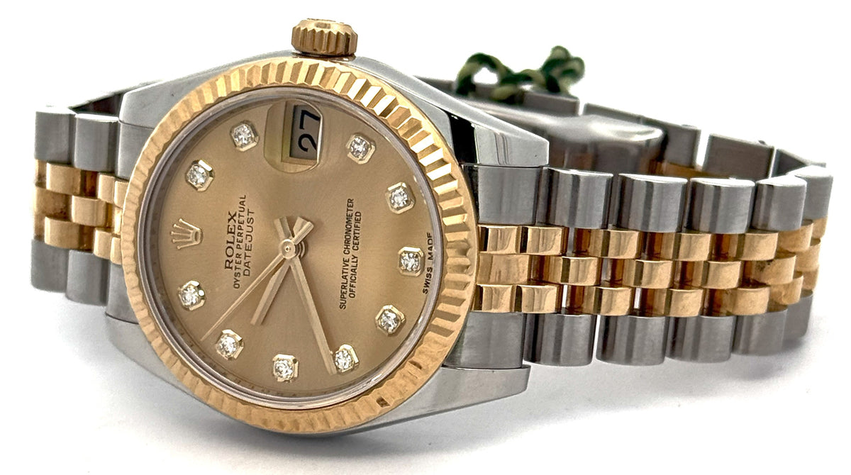Pre-Owned Rolex Datejust 31mm - Champagne Dial - 178273 Watch, S16025