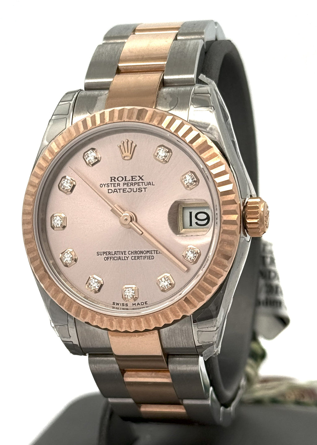Pre-Owned Rolex Datejust 31mm - Pink Dial - 178271 Watch, S14854
