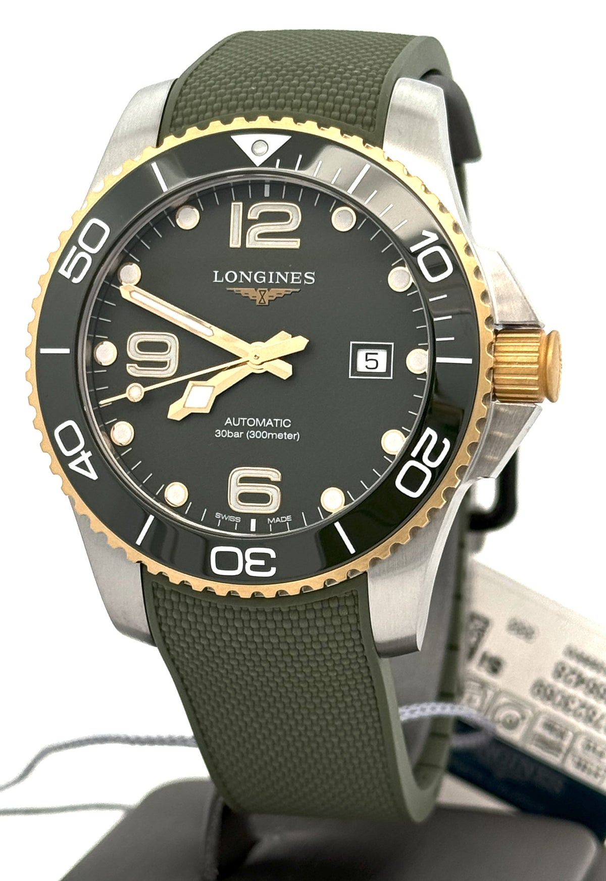 Longines HydroConquest Automatic 43mm Men's Watch L3.782.3.06.9, S16708