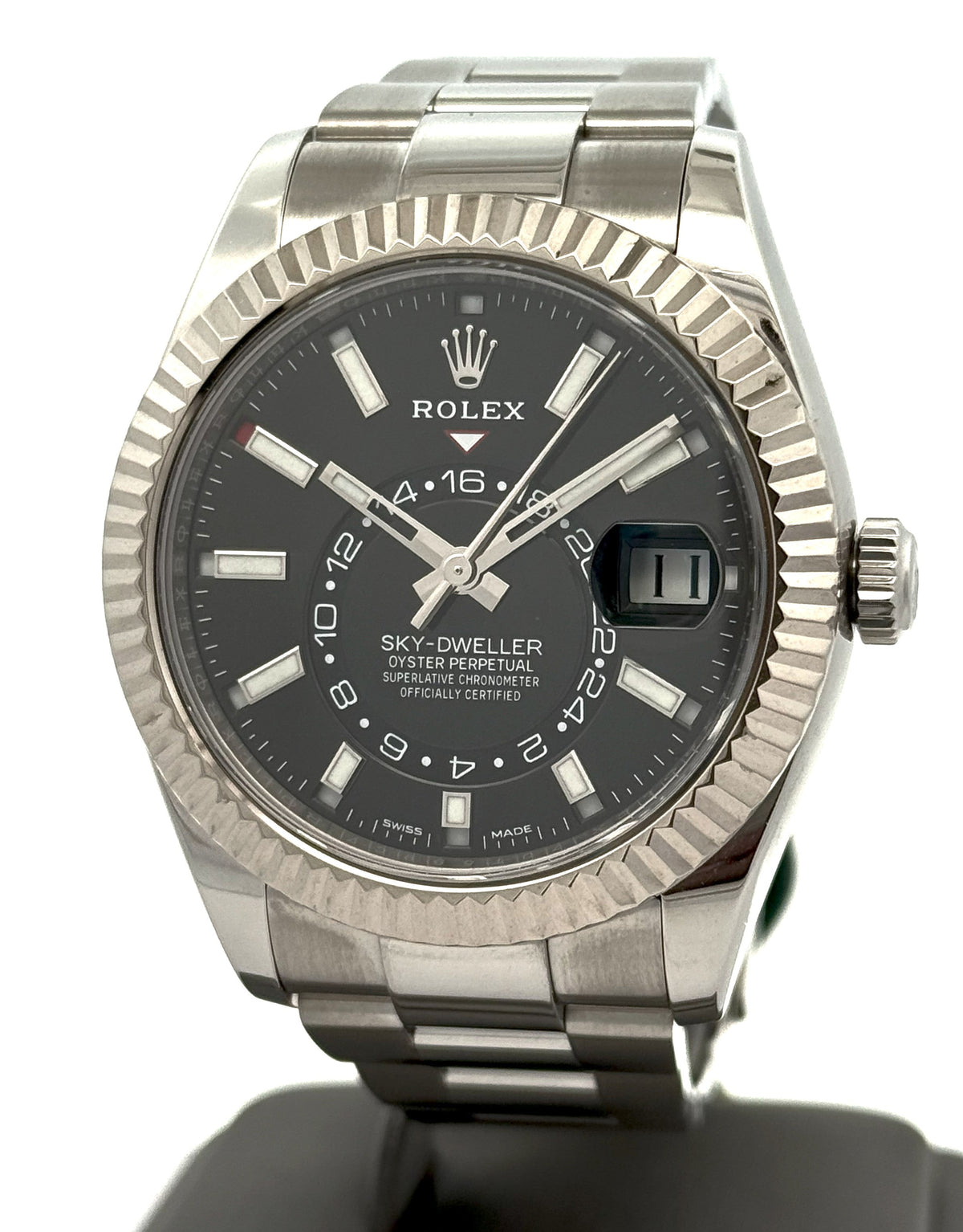 Pre-owned Rolex 326934 Sky-Dweller - 42mm Stainless Steel, S108276