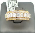 14K Yellow Gold 3.50 CT Diamond Men's Ring, Size 10, 6.7gm, S16734