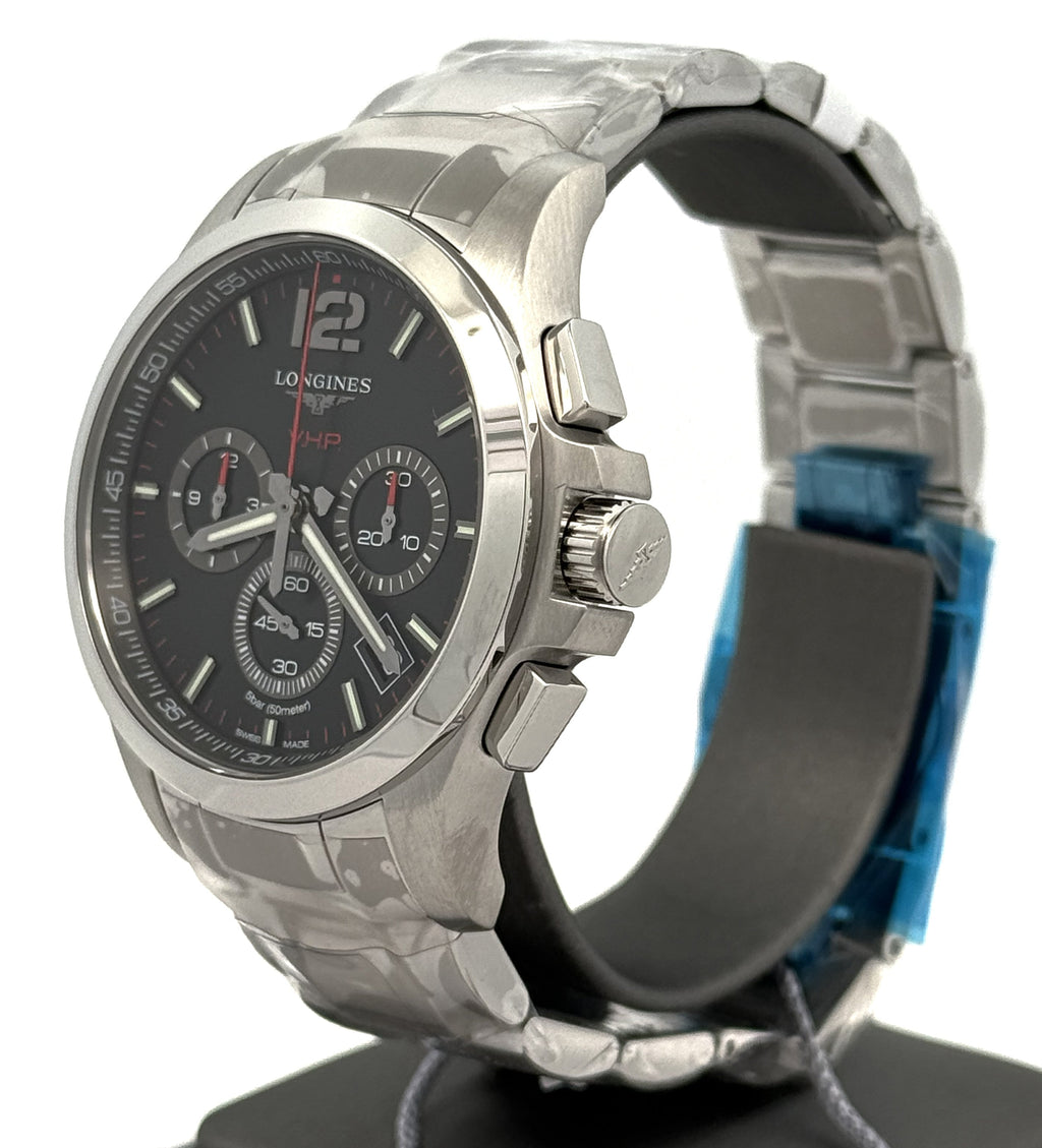 Longines Conquest V.H.P. Chronograph Men's Watch 42mm L3.717.4.56.6, L37174566, S16771