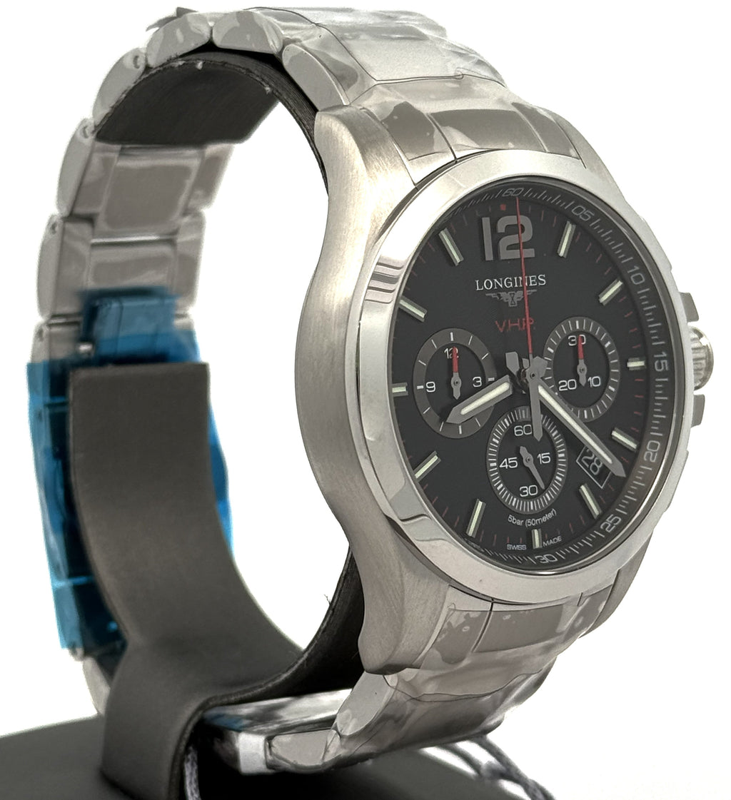 Longines Conquest V.H.P. Chronograph Men's Watch 42mm L3.717.4.56.6, L37174566, S16771