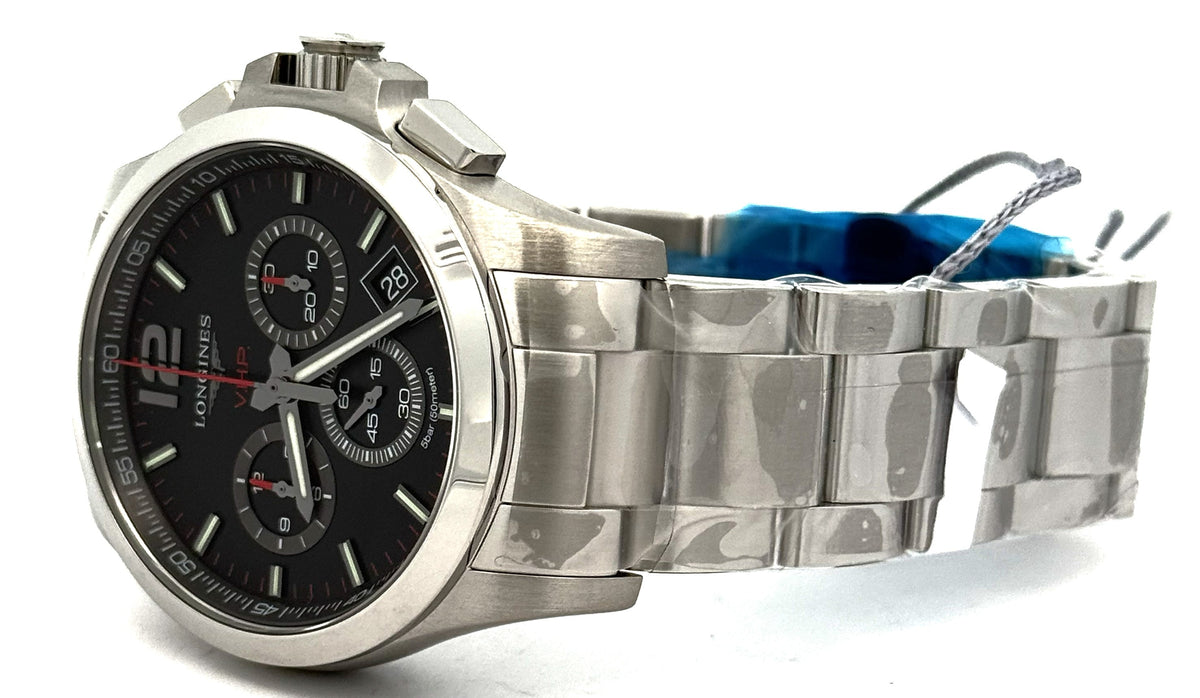 Longines Conquest V.H.P. Chronograph Men's Watch 42mm L3.717.4.56.6, L37174566, S16771