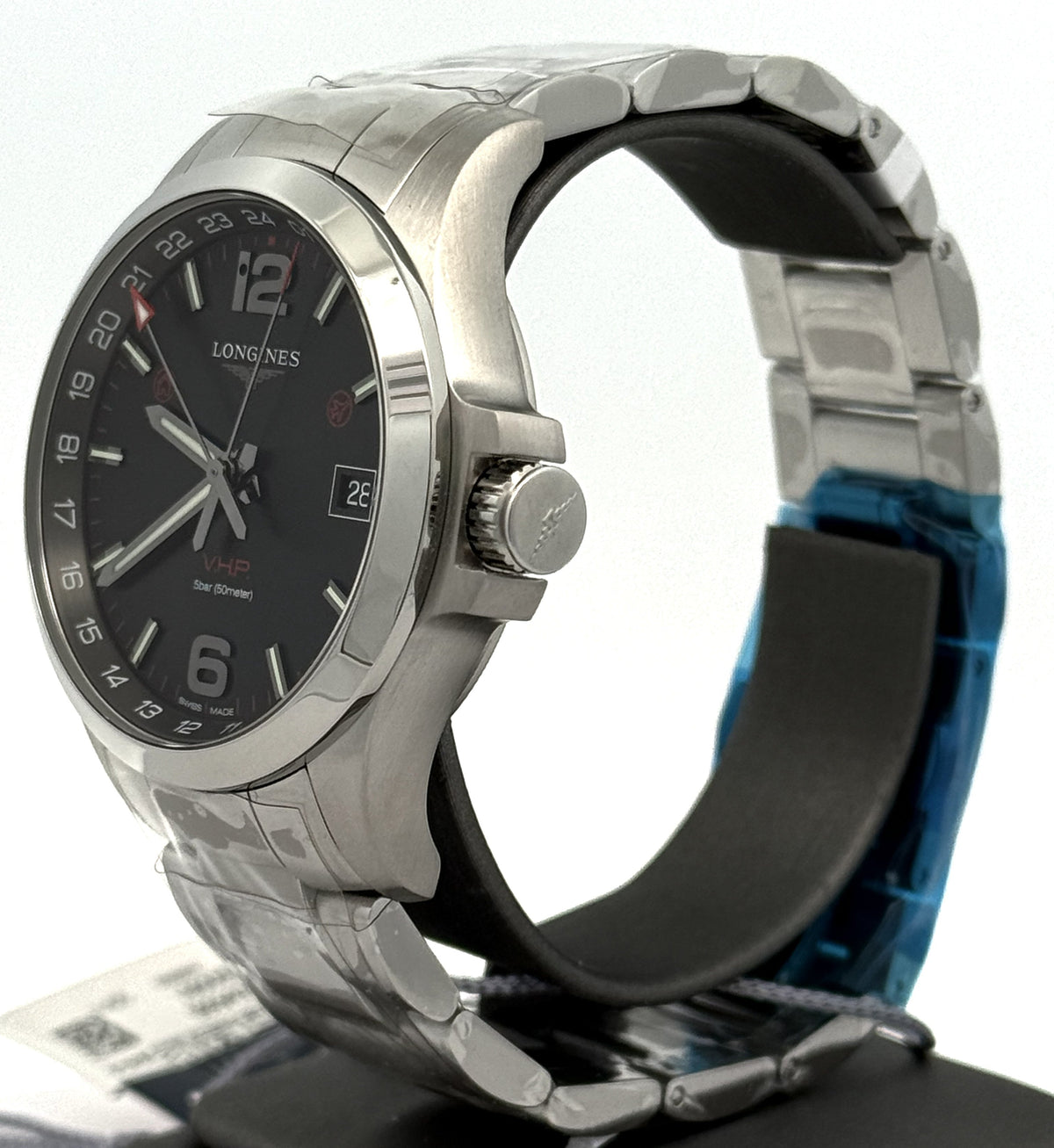 Longines Conquest V.H.P. Men's Watch 43mm L37284566, L3.728.4.56.6, S16780