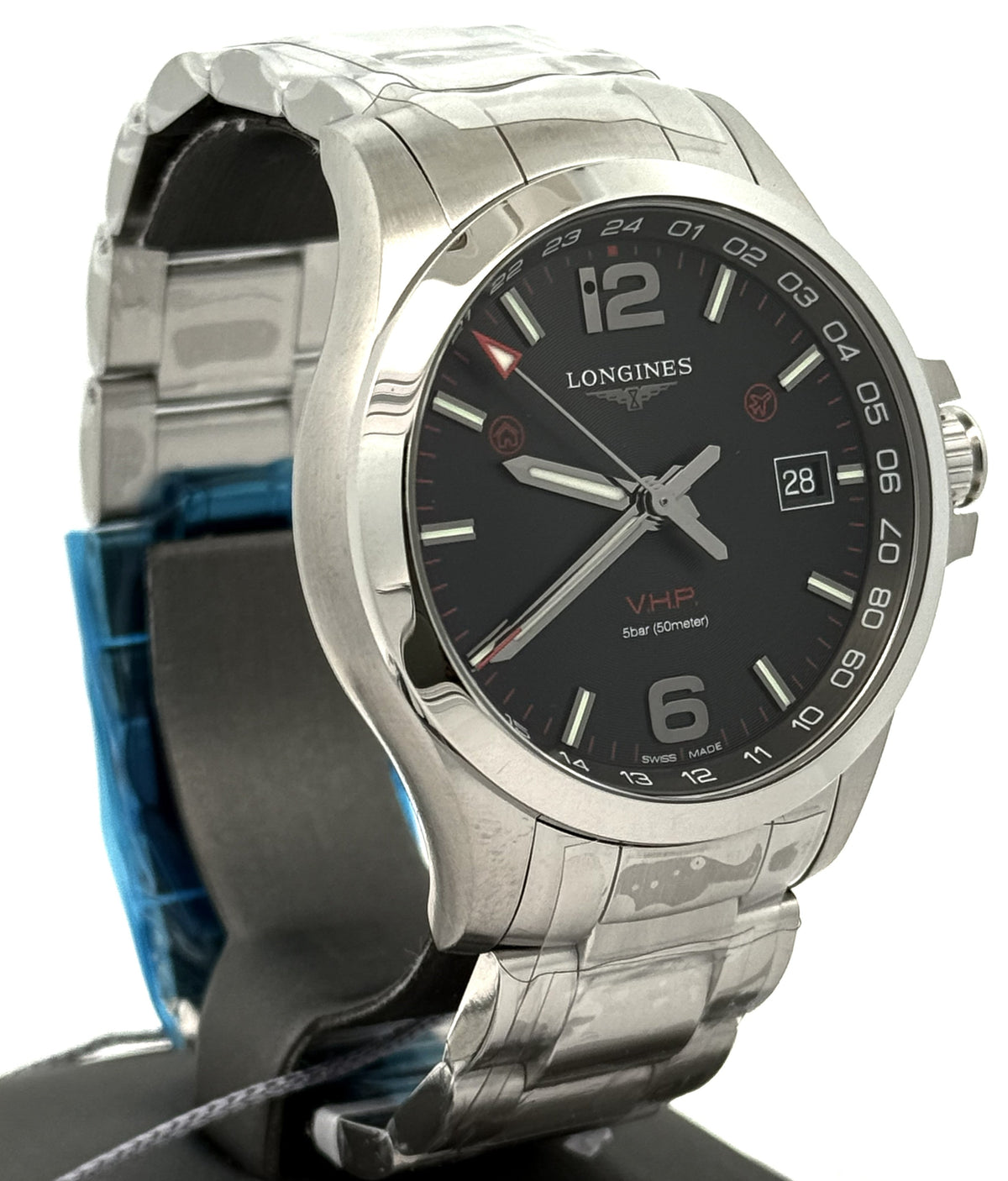 Longines Conquest V.H.P. Men's Watch 43mm L37284566, L3.728.4.56.6, S16780