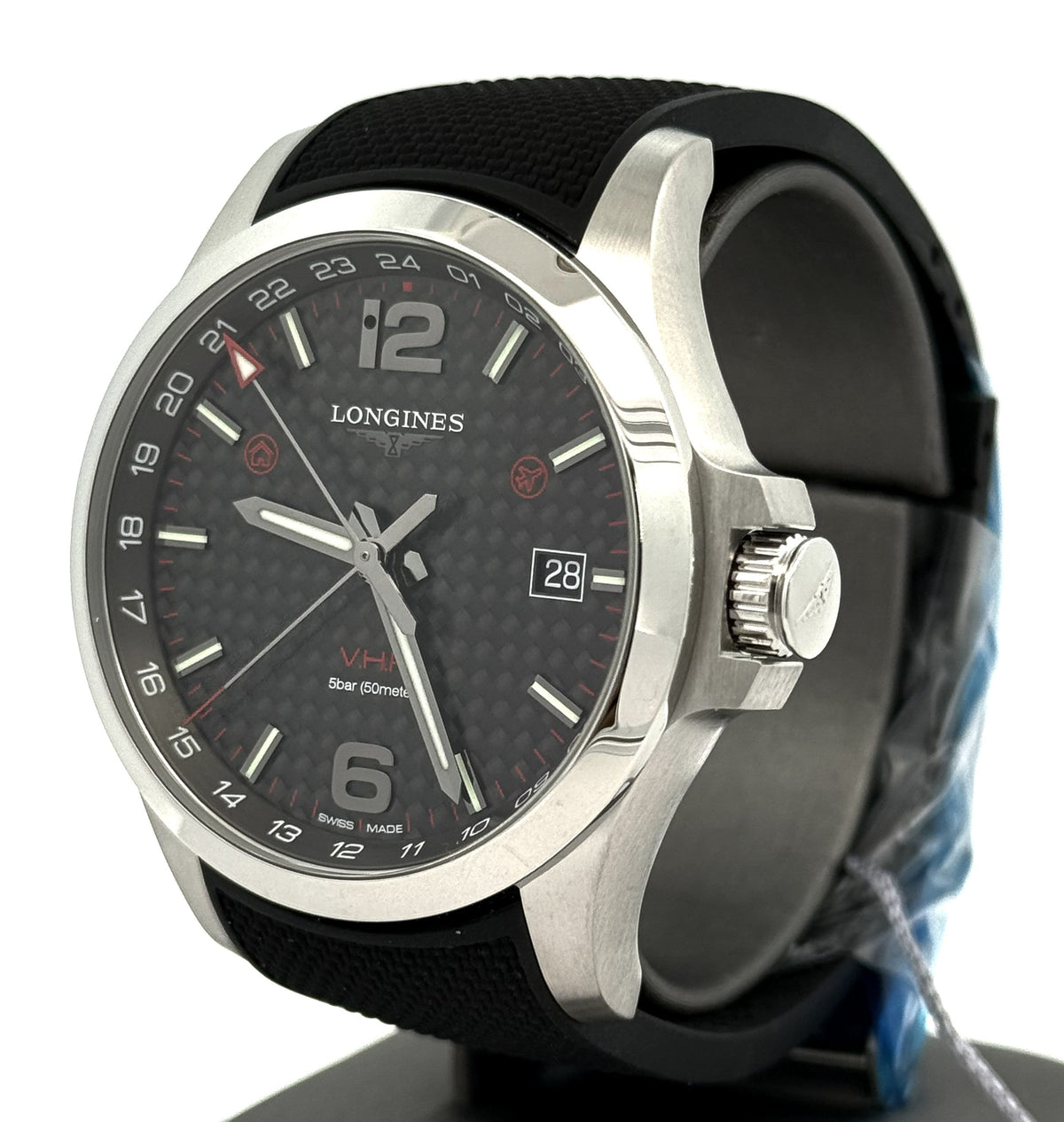 Longines Conquest V.H.P. Men's Watch 43mm, L3.728.4.66.9, L37284669