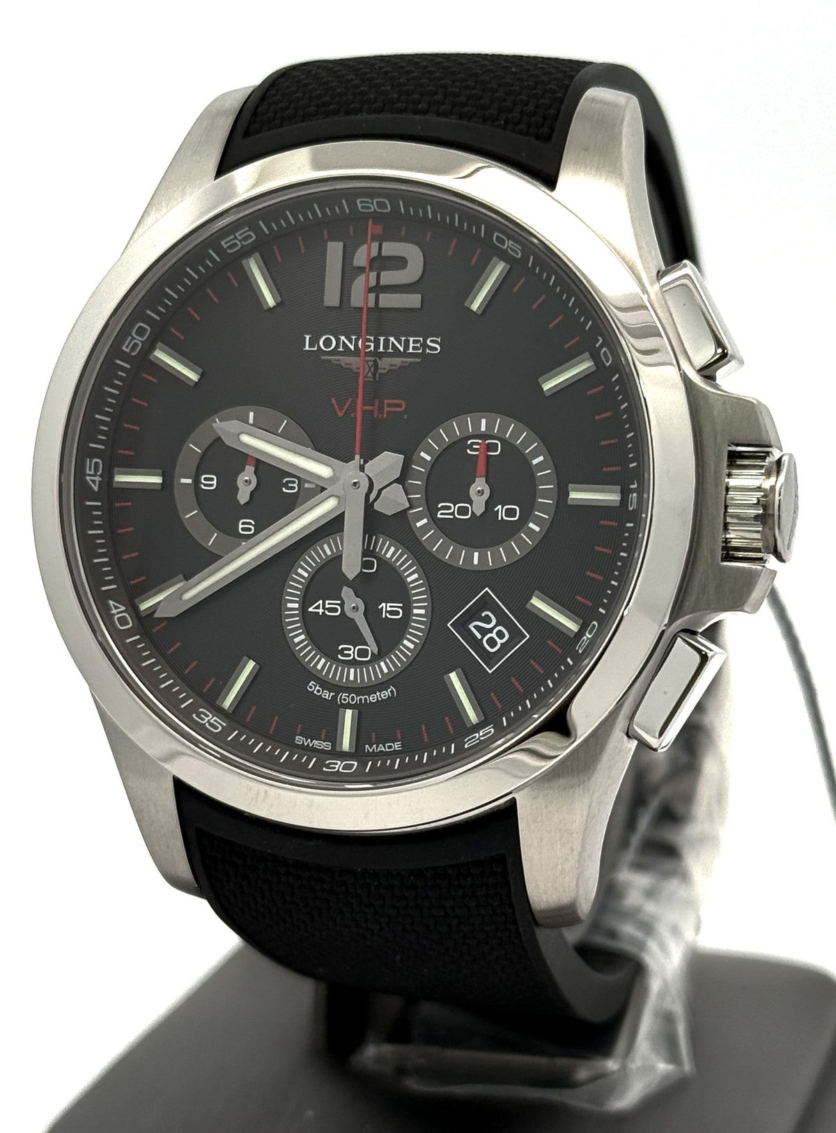 Longines Conquest V.H.P. Chrono Men's Watch 44mm L37274569, S16775
